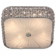 Накладной светильник Citilux Портал CL324241 цвет плафона/подвески Белый, Прозрачный, цвет арматуры Хром