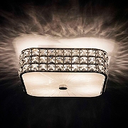 Накладной светильник Citilux Портал CL324241 цвет плафона/подвески Белый, Прозрачный, цвет арматуры Хром-2