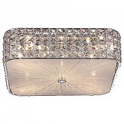 Накладной светильник Citilux Портал CL324261 цвет плафона/подвески Белый, Прозрачный, цвет арматуры Хром