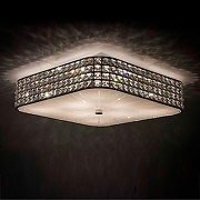 Накладной светильник Citilux Портал CL324281 цвет плафона/подвески Белый, Прозрачный, цвет арматуры Хром-2