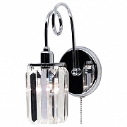 Бра Citilux Синди CL330311 цвет плафона/подвески Прозрачный, цвет арматуры Хром