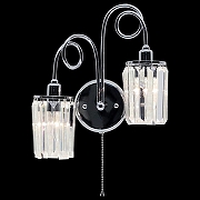 Бра Citilux Синди CL330321 цвет плафона/подвески Прозрачный, цвет арматуры Хром-1