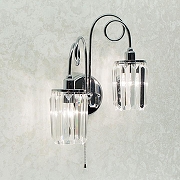 Бра Citilux Синди CL330321 цвет плафона/подвески Прозрачный, цвет арматуры Хром-3