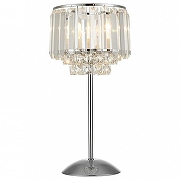 Настольная лампа Citilux Синди CL330811 цвет плафона/подвески Прозрачный, цвет арматуры Хром