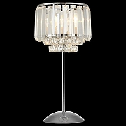 Настольная лампа Citilux Синди CL330811 цвет плафона/подвески Прозрачный, цвет арматуры Хром-1