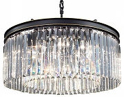 Подвесной светильник Citilux Мартин CL332121 цвет плафона/подвески Прозрачный, цвет арматуры Черный