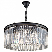 Подвесной светильник Citilux Мартин CL332121 цвет плафона/подвески Прозрачный, цвет арматуры Черный-1