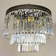 Подвесной светильник Citilux Мартин CL332131 цвет плафона/подвески Прозрачный, цвет арматуры Черный