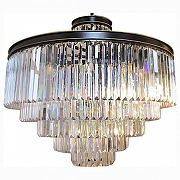 Подвесной светильник Citilux Мартин CL332151 цвет плафона/подвески Прозрачный, цвет арматуры Черный