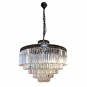 Подвесной светильник Citilux Мартин CL332151 цвет плафона/подвески Прозрачный, цвет арматуры Черный-1