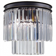 Накладной светильник Citilux Мартин CL332321 цвет плафона/подвески Прозрачный, цвет арматуры Черный