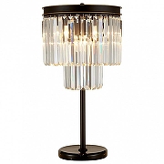 Настольная лампа Citilux Мартин CL332861 цвет плафона/подвески Прозрачный, цвет арматуры Коричневый