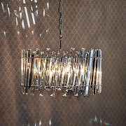 Подвесной светильник Citilux Ингвар CL334161 цвет плафона/подвески Прозрачный, цвет арматуры Хром-7