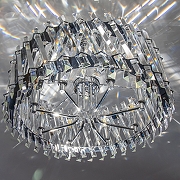 Подвесной светильник Citilux Ингвар CL334281 цвет плафона/подвески Прозрачный, цвет арматуры Хром-13