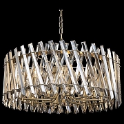 Подвесной светильник Citilux Ингвар CL334283 цвет плафона/подвески Прозрачный, цвет арматуры Бронза