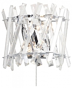 Накладной светильник Citilux Ингвар CL334421 цвет плафона/подвески Прозрачный, цвет арматуры Хром