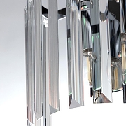 Накладной светильник Citilux Инга CL335321 цвет плафона/подвески Прозрачный, цвет арматуры Хром-10