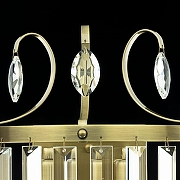 Накладной светильник Citilux Инга CL335323 цвет плафона/подвески Прозрачный, цвет арматуры Бронза-11