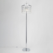 Торшер Citilux Инга CL335941 цвет плафона/подвески Прозрачный, цвет арматуры Хром