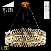 Подвесной светильник Citilux Ричард CL336103 цвет плафона/подвески Прозрачный, цвет арматуры Бронза-1