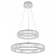 Подвесной светильник Citilux Чезаре CL338261 цвет плафона/подвески Прозрачный, цвет арматуры Хром-1