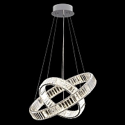 Подвесной светильник Citilux Чезаре CL338261 цвет плафона/подвески Прозрачный, цвет арматуры Хром-4