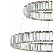 Подвесной светильник Citilux Чезаре CL338261 цвет плафона/подвески Прозрачный, цвет арматуры Хром-7