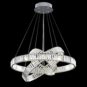 Подвесной светильник Citilux Чезаре CL338381 цвет плафона/подвески Прозрачный, цвет арматуры Хром-5