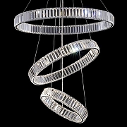 Подвесной светильник Citilux Чезаре CL338381 цвет плафона/подвески Прозрачный, цвет арматуры Хром-6