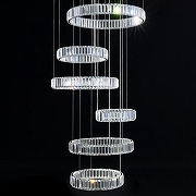 Подвесной светильник Citilux Чезаре CL338661 цвет плафона/подвески Прозрачный, цвет арматуры Хром-3