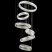 Подвесной светильник Citilux Чезаре CL338661 цвет плафона/подвески Прозрачный, цвет арматуры Хром-5