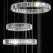 Подвесной светильник Citilux Чезаре CL338661 цвет плафона/подвески Прозрачный, цвет арматуры Хром-6