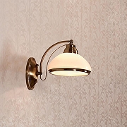 Бра Citilux Краков CL401313 цвет плафона/подвески Белый, Бронза, цвет арматуры Бронза