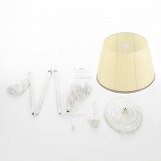 Торшер Citilux Вена CL402923 цвет плафона/подвески Бежевый, цвет арматуры Белый, Золото-3