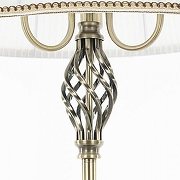 Стол журнальный с торшером Citilux Вена CL402930T цвет плафона/подвески Белый, цвет арматуры Бронза-6