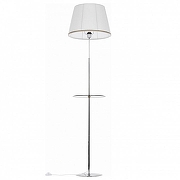 Стол журнальный с торшером Citilux Линц CL402970T цвет плафона/подвески Белый, цвет арматуры Хром