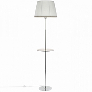 Стол журнальный с торшером Citilux Линц CL402970T цвет плафона/подвески Белый, цвет арматуры Хром-3