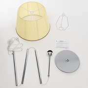 Торшер Citilux Линц CL402973 цвет плафона/подвески Бежевый, Золото, цвет арматуры Хром-2