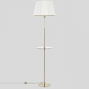 Стол журнальный с торшером Citilux Линц CL402980T цвет плафона/подвески Белый, цвет арматуры Бронза-1