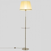 Стол журнальный с торшером Citilux Линц CL402983T цвет плафона/подвески Бежевый, Золото, цвет арматуры Бронза-4