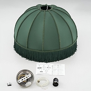 Подвесной светильник Citilux Базель CL407032 цвет плафона/подвески Зеленый, цвет арматуры Бронза-6