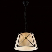 Подвесной светильник Citilux Дрезден CL409111 цвет плафона/подвески Бежевый, цвет арматуры Золото, Коричневый-2