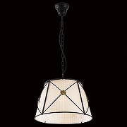 Подвесной светильник Citilux Дрезден CL409112 цвет плафона/подвески Белый, цвет арматуры Коричневый-2