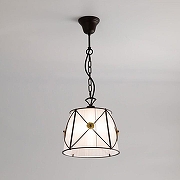 Подвесной светильник Citilux Дрезден CL409212 цвет плафона/подвески Белый, цвет арматуры Коричневый-2