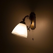 Бра Citilux Латур CL413411 цвет плафона/подвески Белый, цвет арматуры Бронза-9