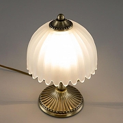 Настольная лампа Citilux Севилья CL414813 цвет плафона/подвески Белый, цвет арматуры Бронза-4
