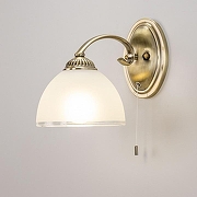 Бра Citilux Франческа CL417313 цвет плафона/подвески Белый, цвет арматуры Бронза-1