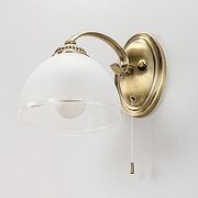 Бра Citilux Франческа CL417313 цвет плафона/подвески Белый, цвет арматуры Бронза-3