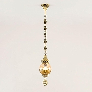 Подвесной светильник Citilux Каир CL419113 цвет плафона/подвески Бронза, Бежевый, цвет арматуры Бронза-1