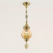 Подвесной светильник Citilux Каир CL419113 цвет плафона/подвески Бронза, Бежевый, цвет арматуры Бронза-6